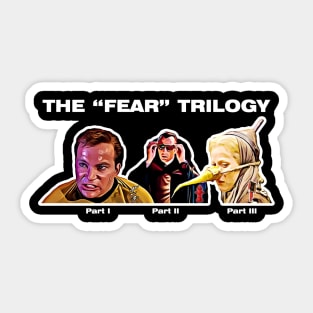 Rush - "Fear" Trilogy of Songs! Sticker